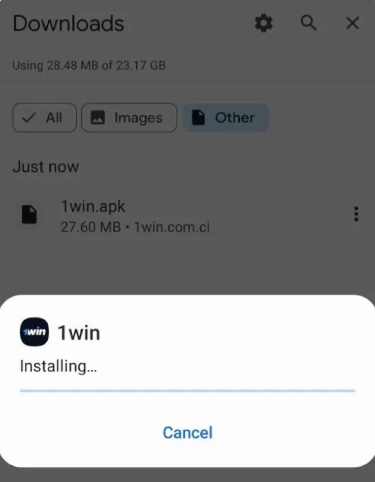 Install 1win Mobile Application Install 1win Mobile Application